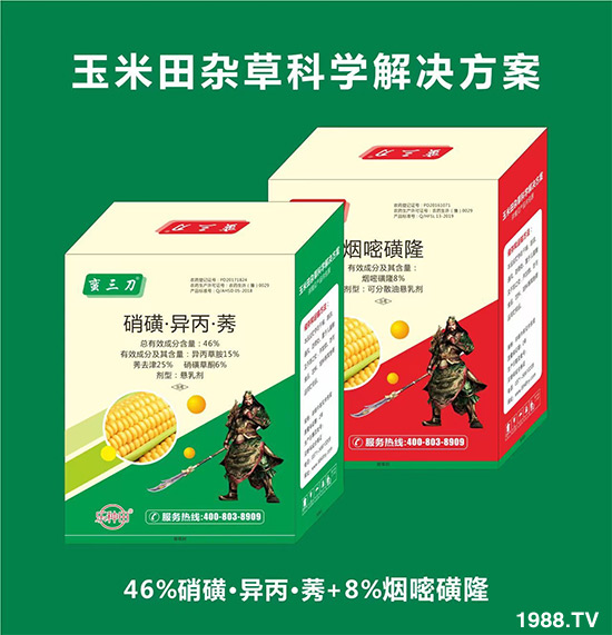     玉米花生是夏季的主要農(nóng)作物，種植面積大，產(chǎn)量高，效益好，但雜草防治卻令農(nóng)民朋友十分頭疼，既害怕藥害，又害怕防治效果不好。