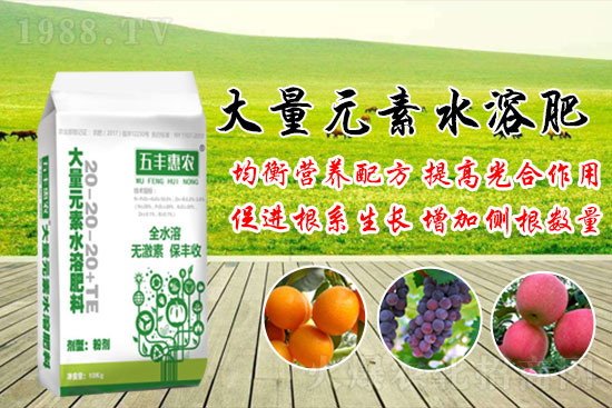 大量元素水溶肥好用么？大量元素水溶肥有哪些功效？