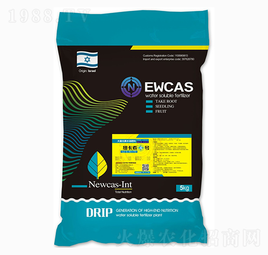 大量元素水溶肥料12-6-40+TE-紐卡素4號(hào)-中農(nóng)奧邦