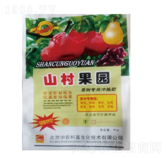 果樹專用沖施肥-硝酸鉀型（抑制線蟲抗重茬）-山村果園